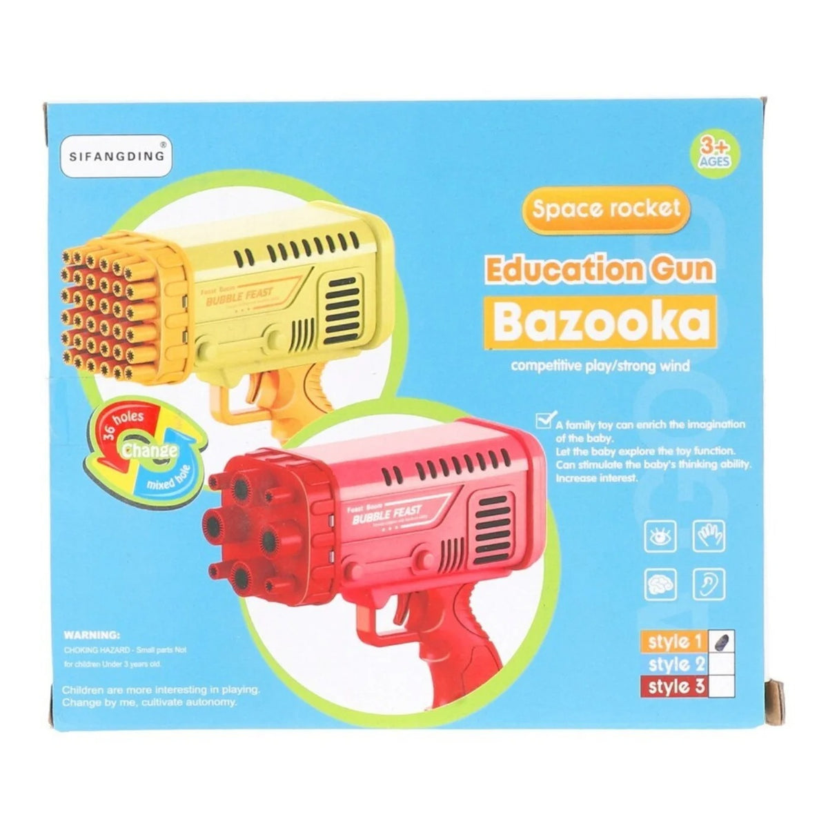 Feast Boom Bubble Gun For Kids