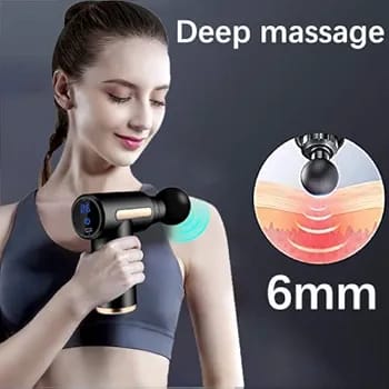 Rechargeable Massage Gun | 3000mAh Deep Tissue Muscle Massager