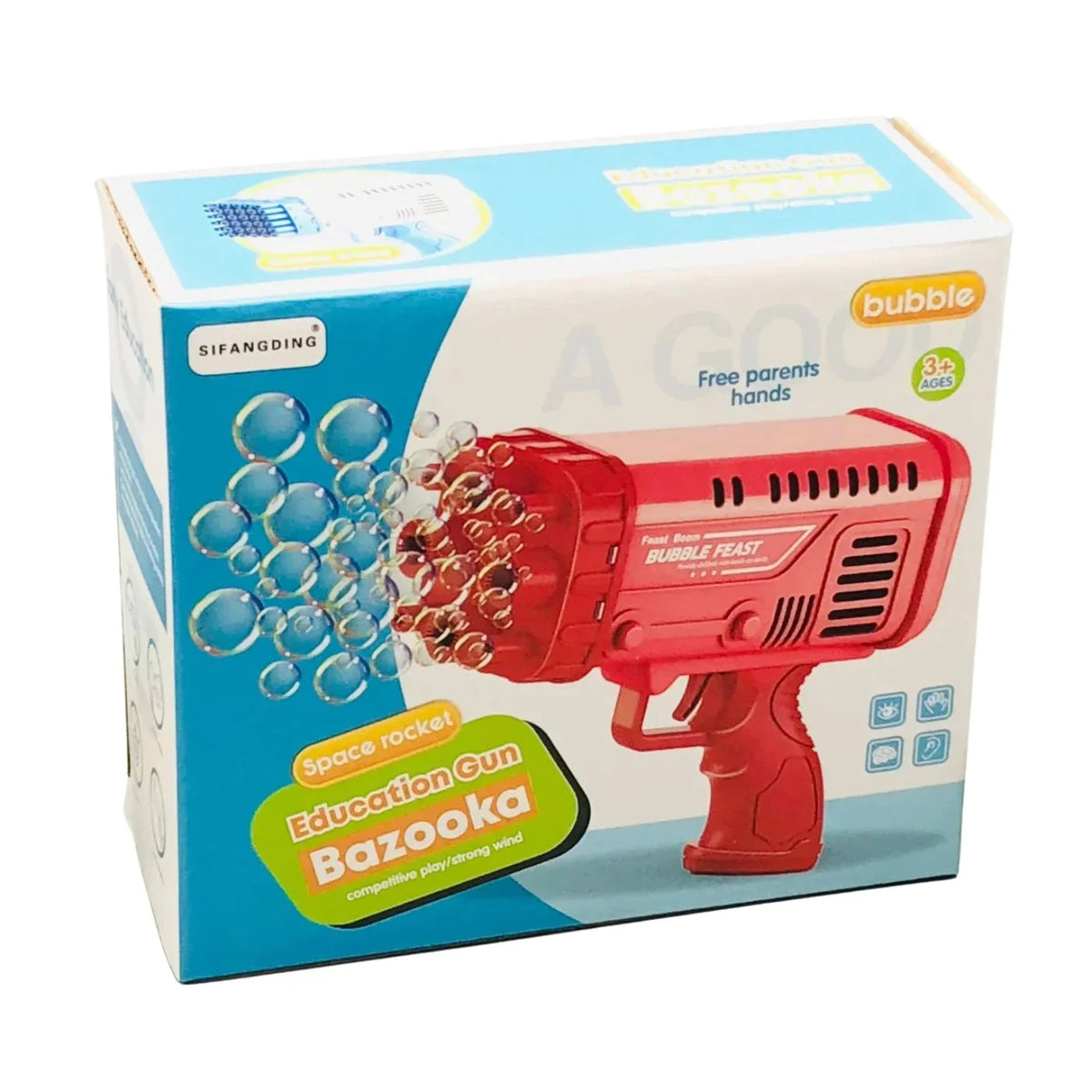 Feast Boom Bubble Gun For Kids